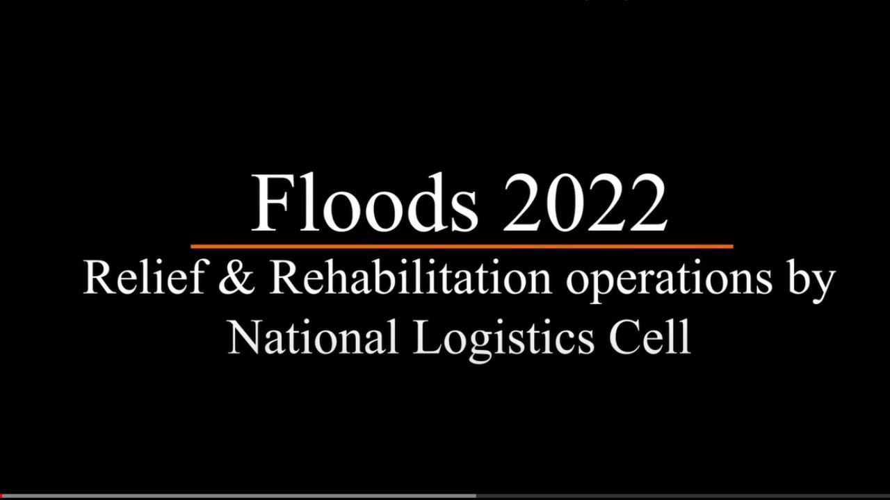 Flood Relief and Rehabilitation operations by National Logistics Corporation (NLC) #floodinpakistan