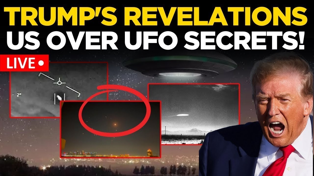 LIVE NEWS | Trump Exposes Shocking UFO Secrets Hidden by US Officials! | Trump | US News Live