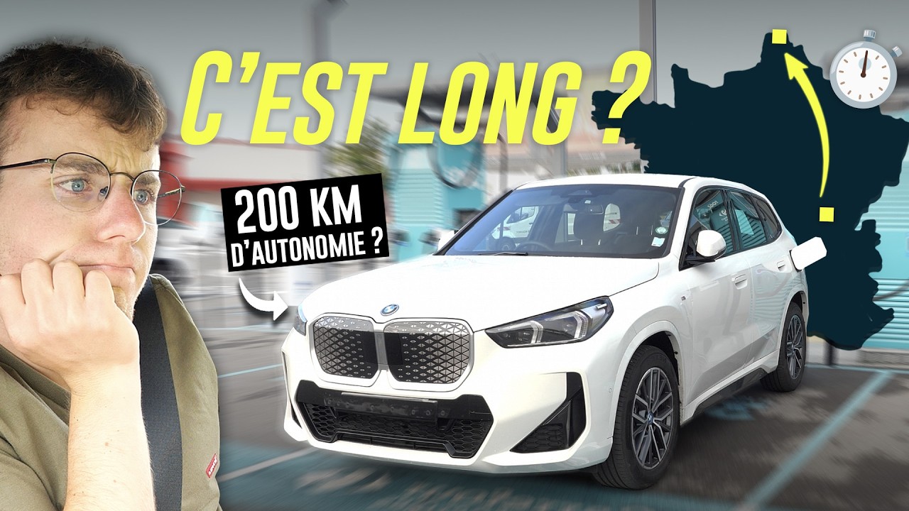 Peut-on vraiment voyager rapidement en voiture électrique ? (BMW IX1 eDrive20)