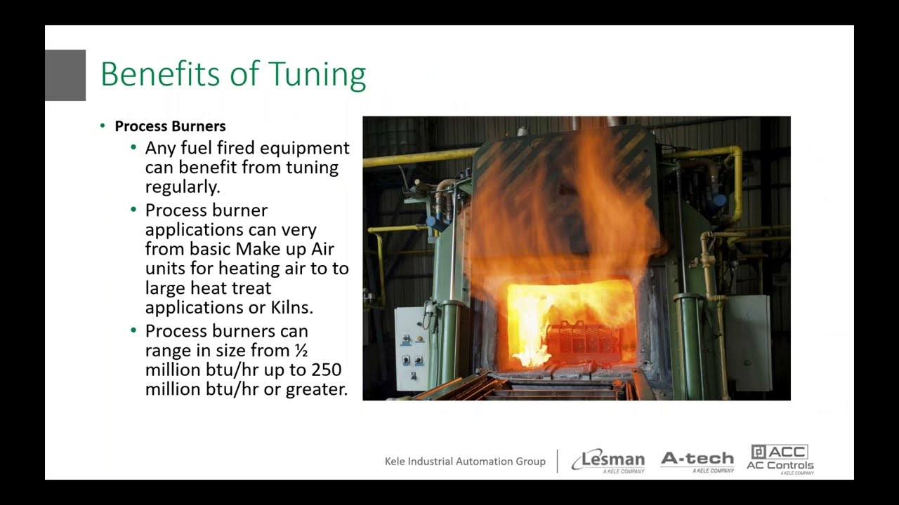 Why should I tune my boiler or process burner?