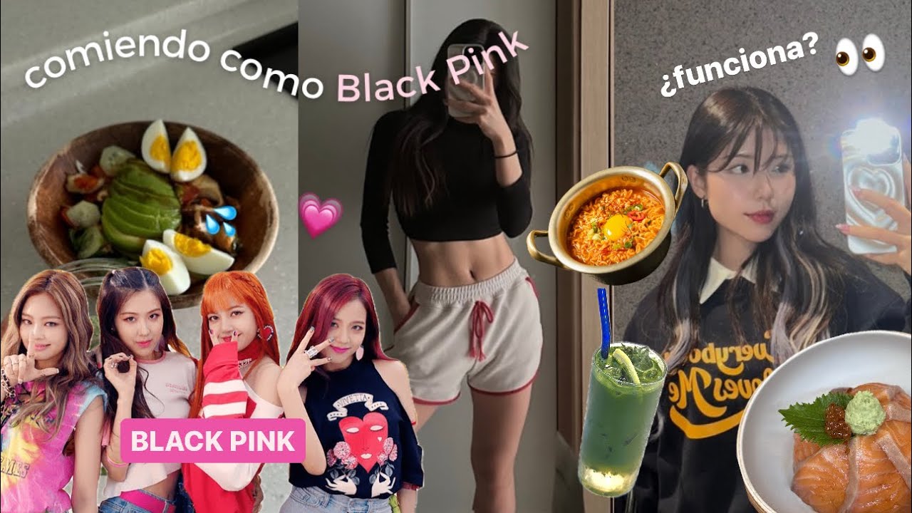 COMIENDO COMO BLACKPINK POR 1 SEMANA💗 Hanna Coreana