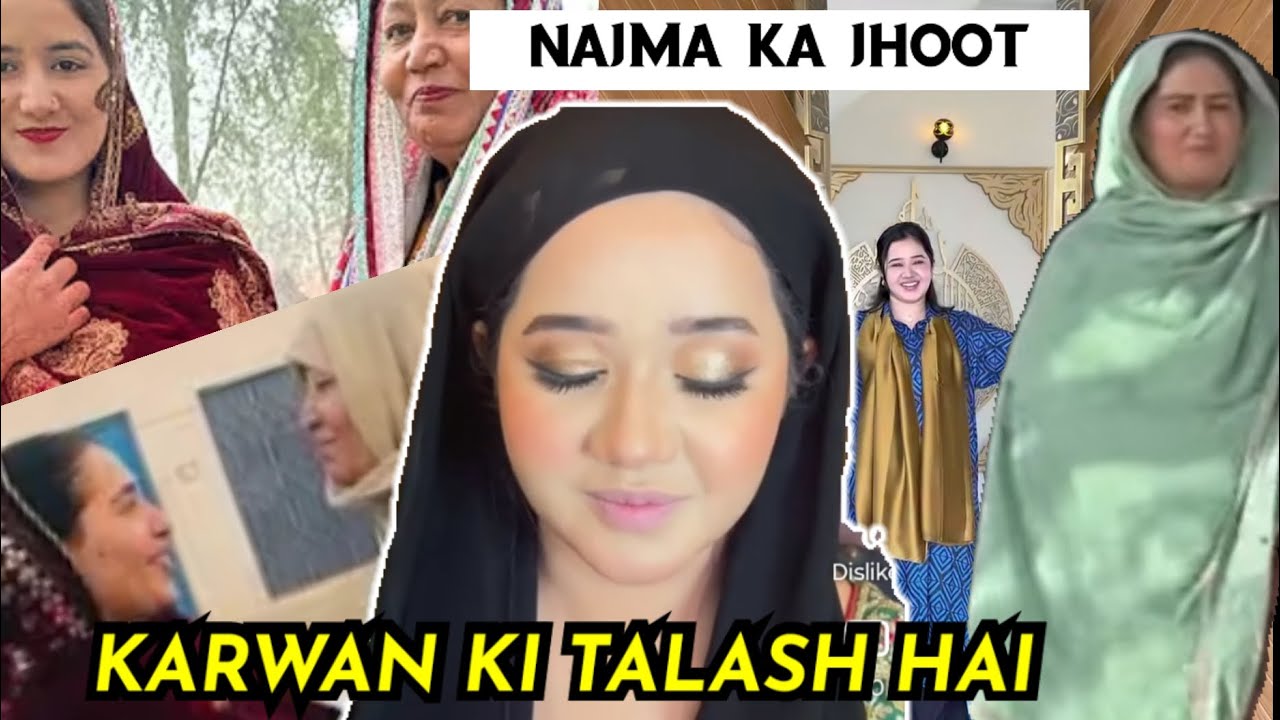 NAJMA KA JHOOT _ NA TU KARWAN KI TALASH HAI SITARA YASEEN GRAND MEETUP AT NEW HOME 
