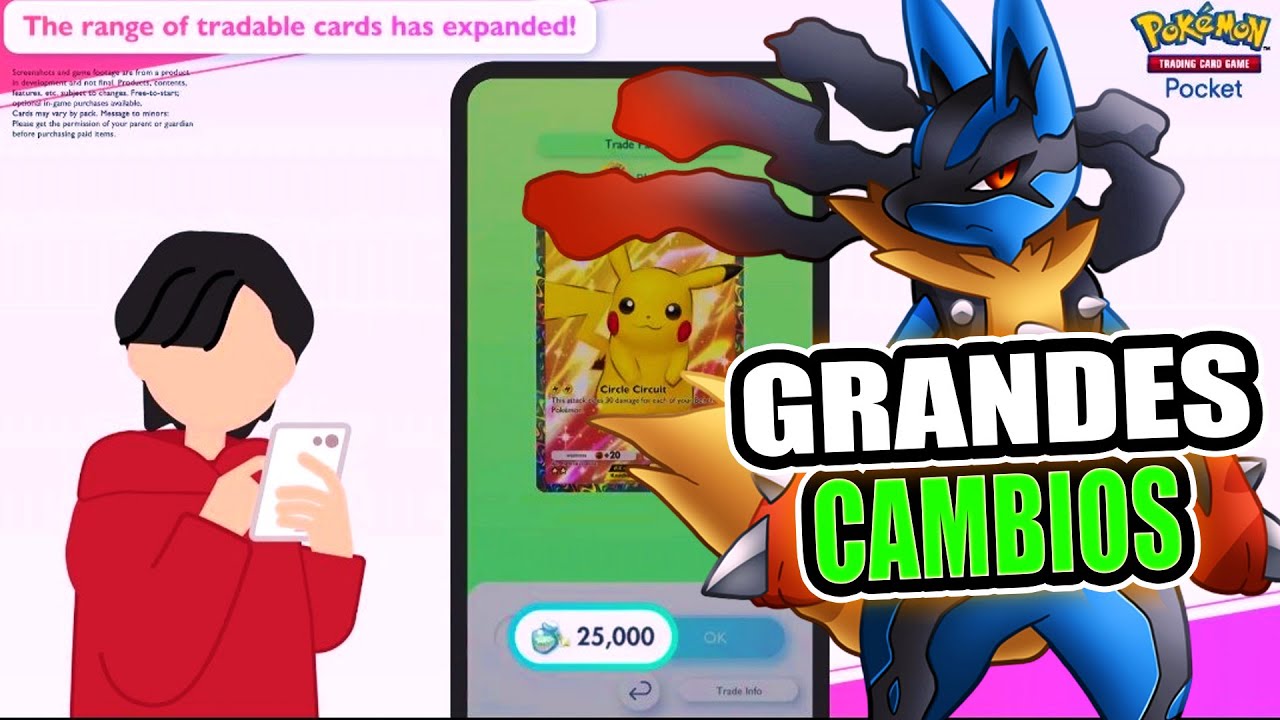 ¡GRANDES CAMBIOS llegan a Pokémon TCG Pocket por su ANIVERSARIO!