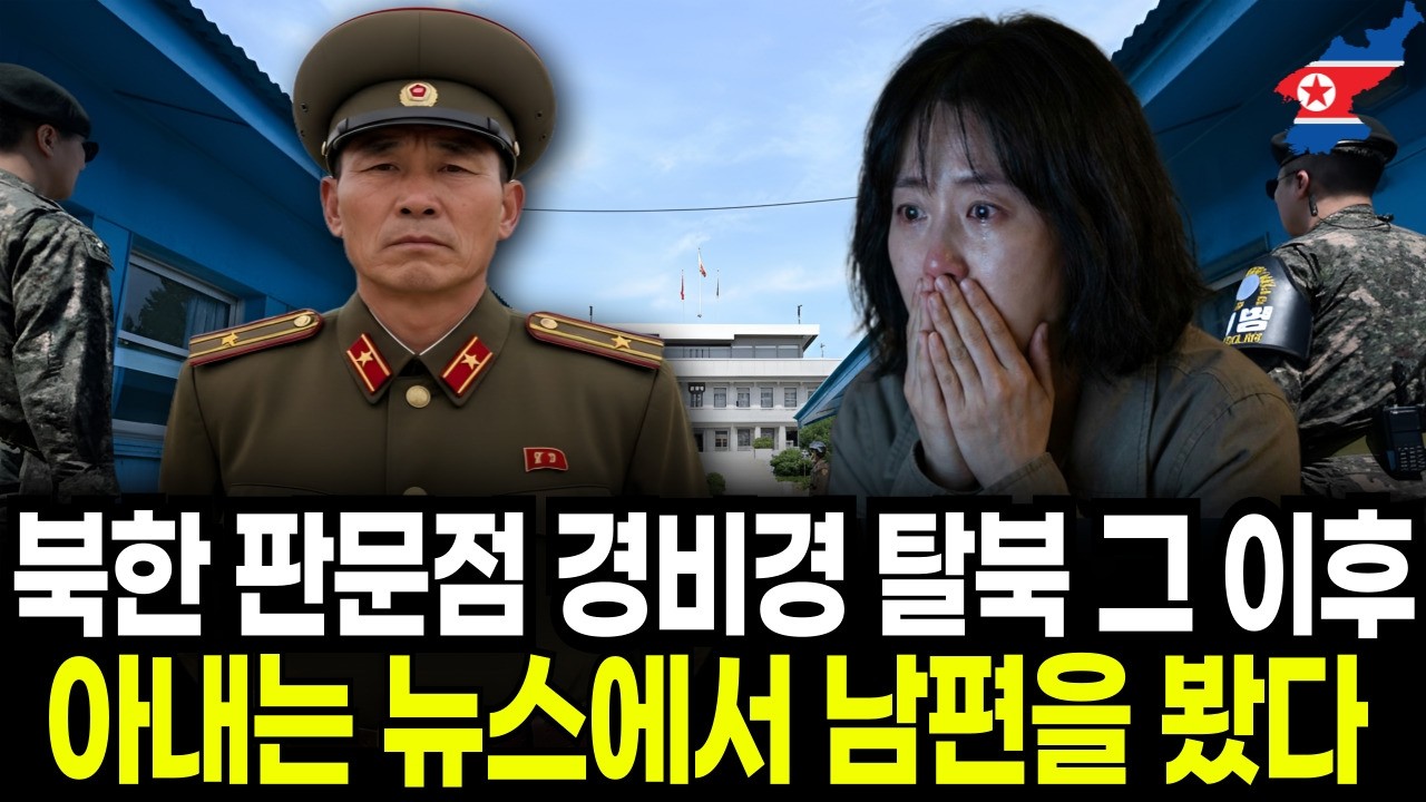 북한 JSA 판문점 경비경 탈북 그 이후, 아내는 뉴스에서 남편을 봤다