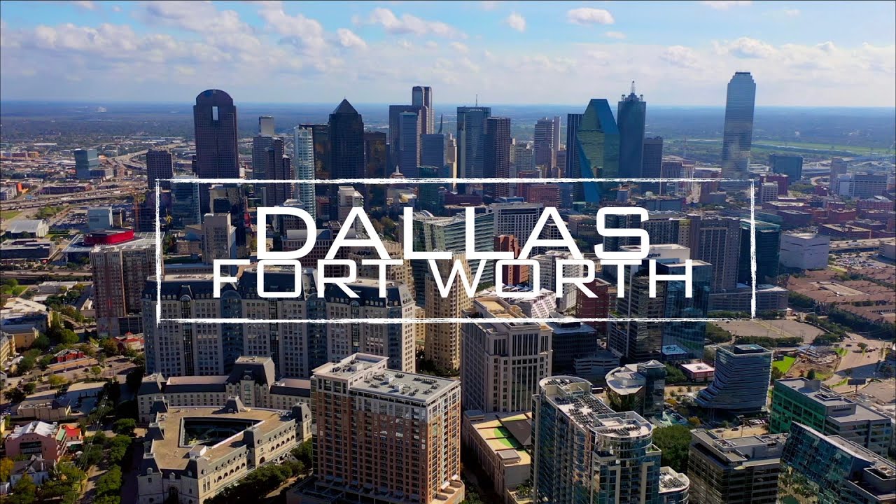 Dallas - Fort Worth Metro, Texas | 4K Drone Footage