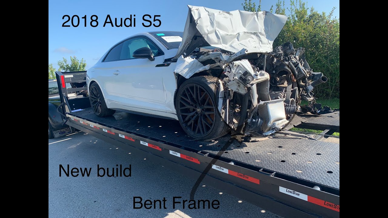 Реконструкция Audi S5 2018 года, часть 1, SD 480p