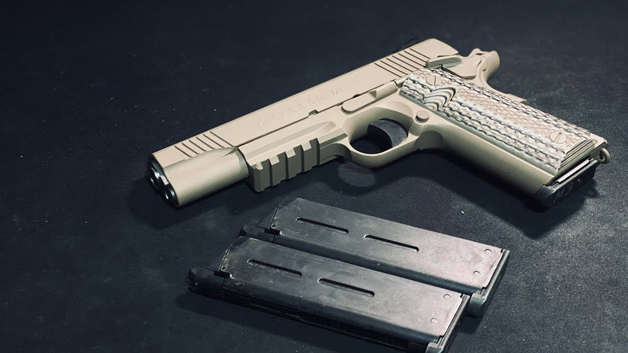 TM M45A1 Airsoft Pistol Unboxing & Review
