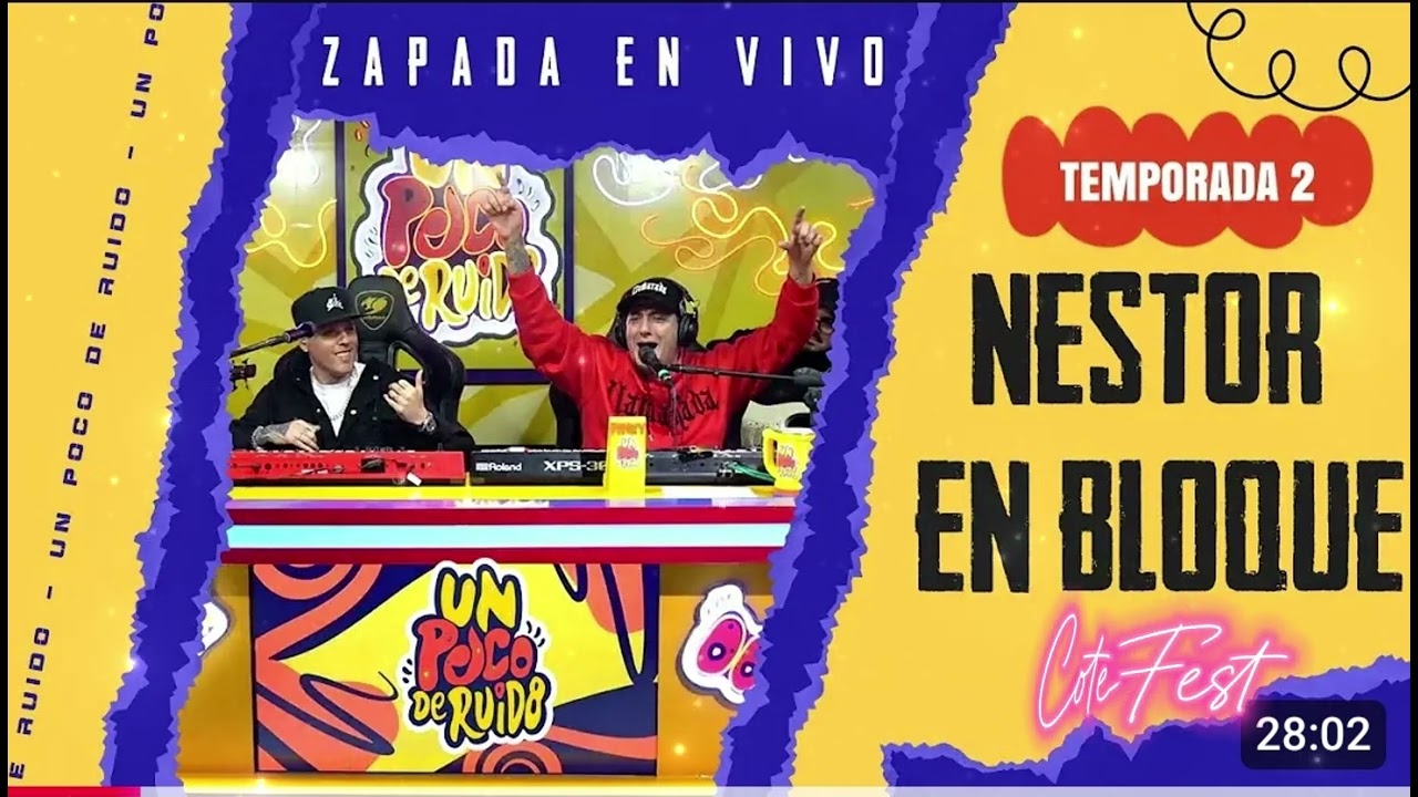NESTOR EN BLOQUE / ENGANCHADOS en Un POCO de RUIDO.