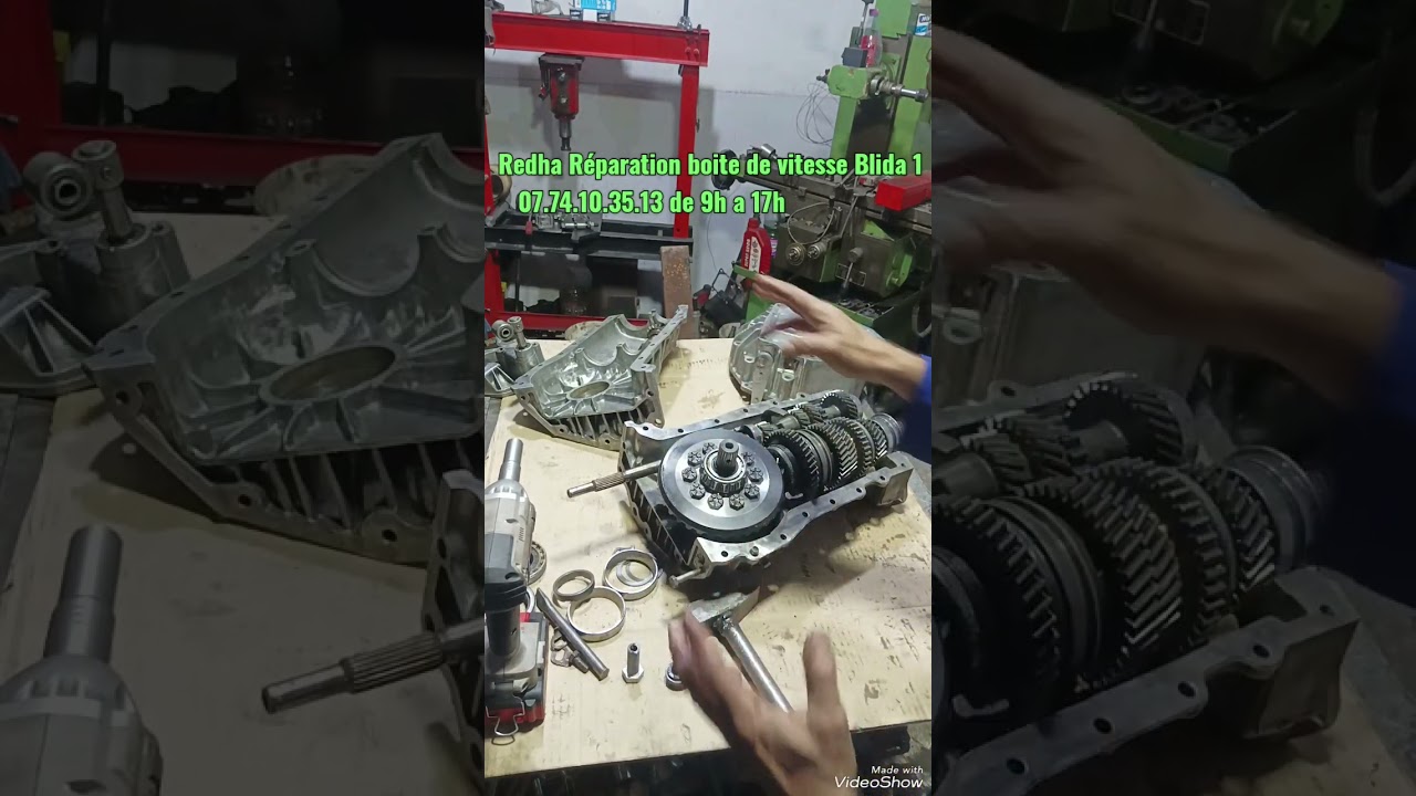 montage boite de vitesse manuelle Renault 12