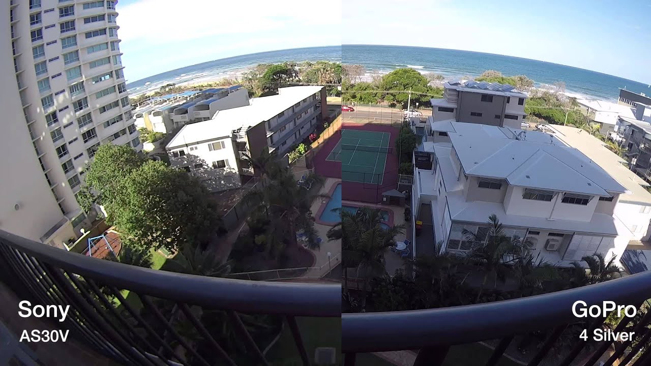 GoPro 4 Silver Vs. Sony Action Cam AS30V comparison
