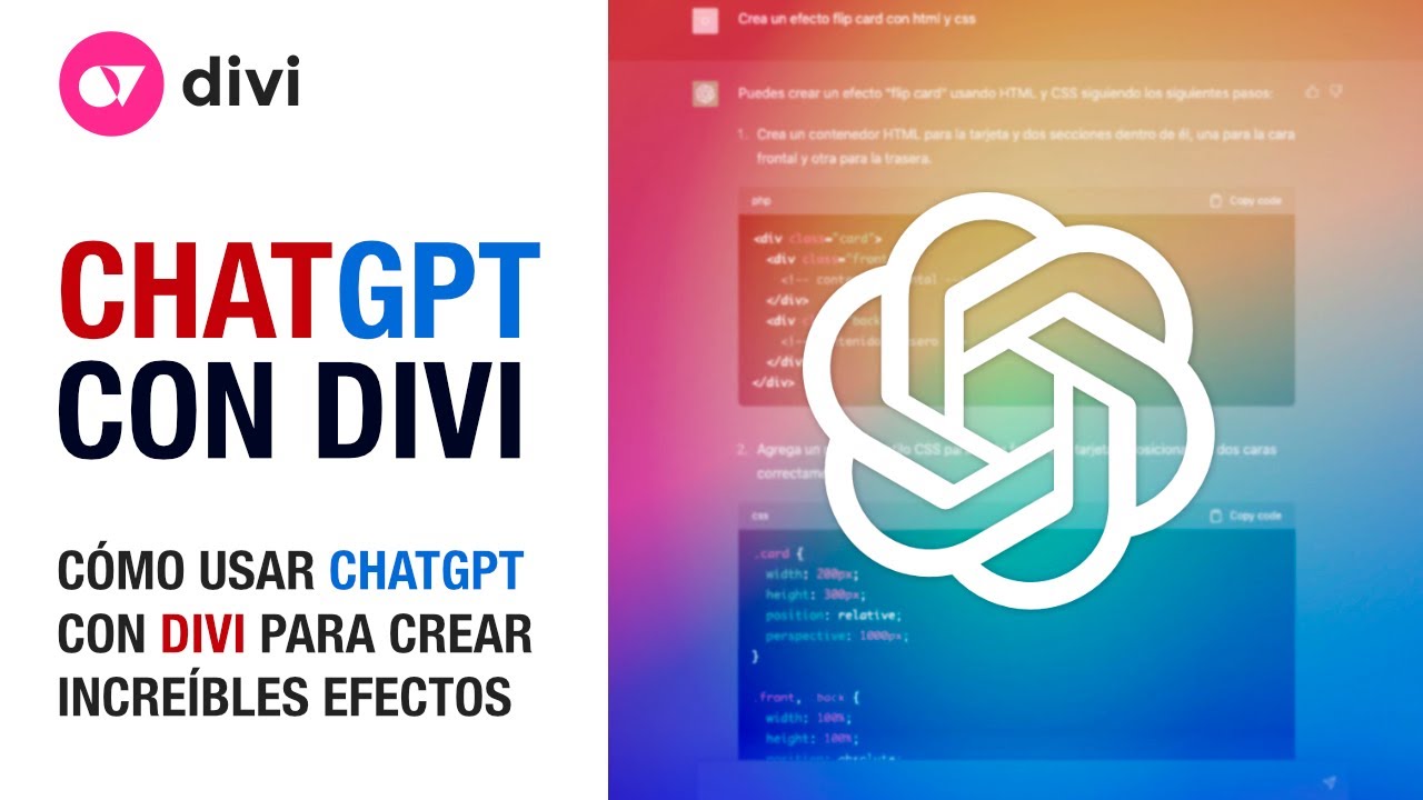 Cómo usar ChatGPT para escribir código personalizado para tu sitio web creado con divi y wordpress