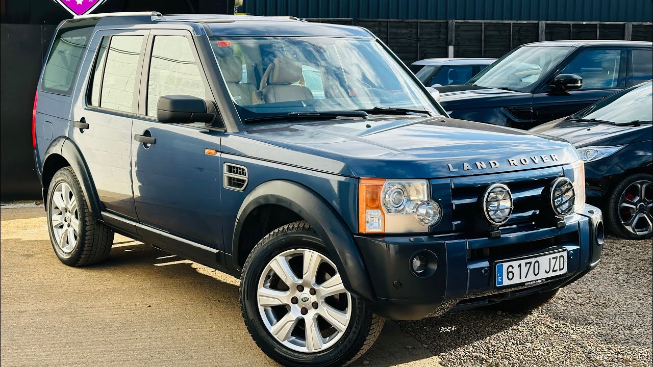LEFT HAND DRIVE Land Rover Discovery 3 2.7 TD V6 HSE