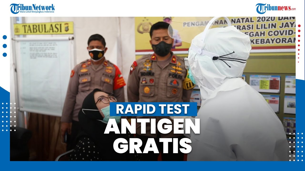 Polres Metro Jakarta Selatan Adakan Rapid Test Antigen Gratis di Pos Pengamanan Natal dan Tahun Baru