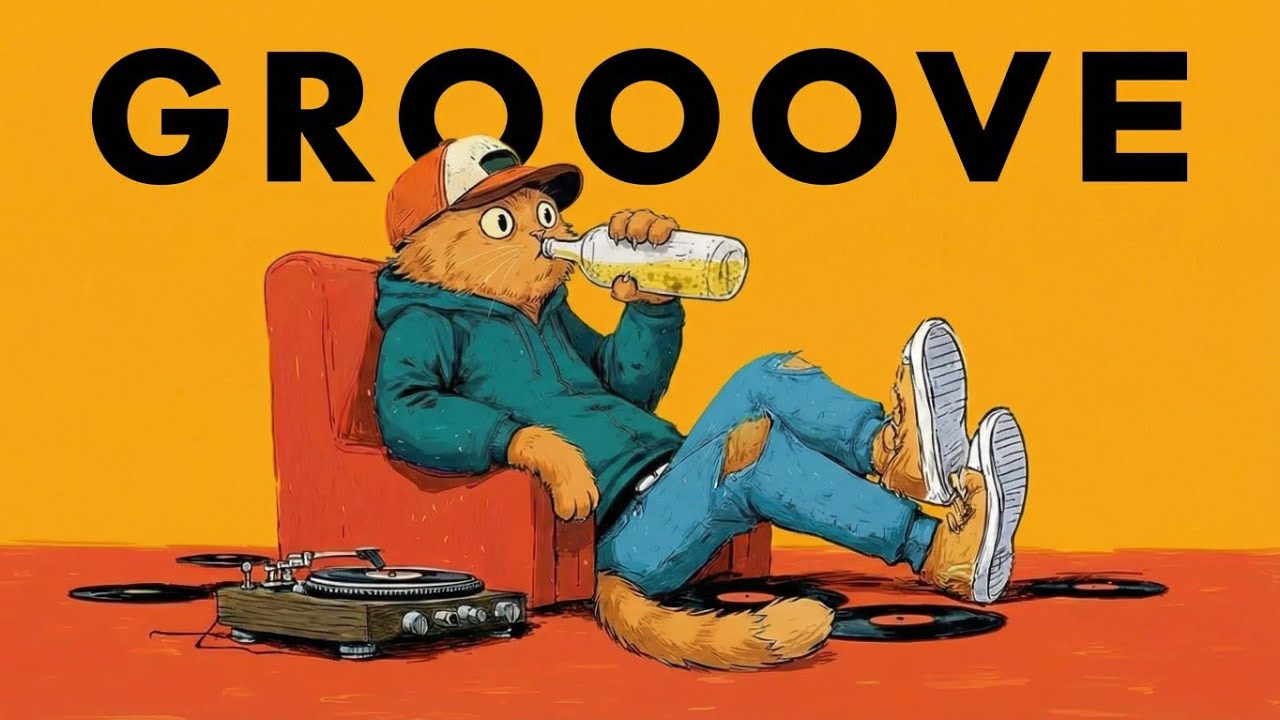 Groove Pop // Vinyl Lounge Cat // бодрый грув // Учись и работай × отдыхай