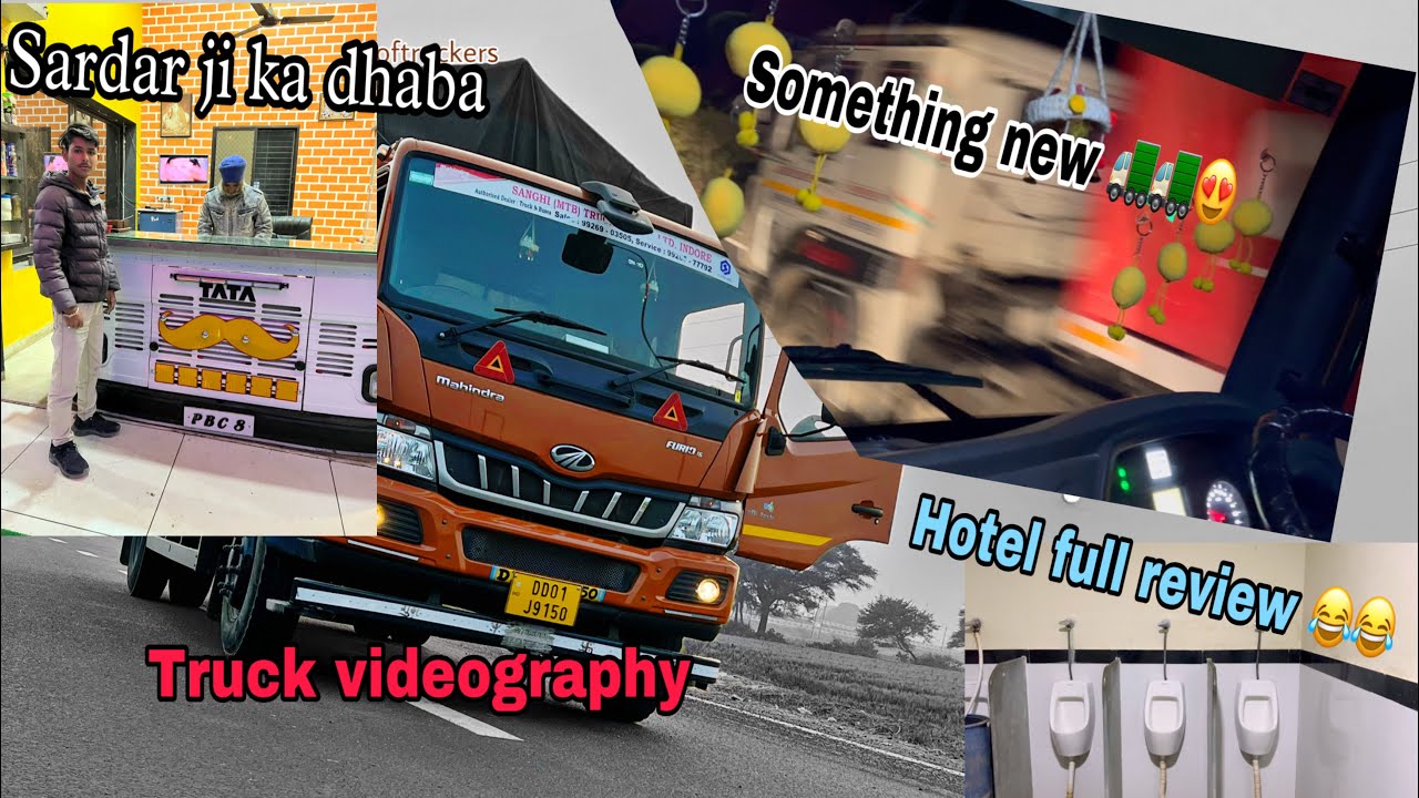 Truck Sajawat / Sardar Ji Ka Dhaba full riview 😋😋 Truck Me Emoji 🚛🚛#mahindrafurio  #drivervlog