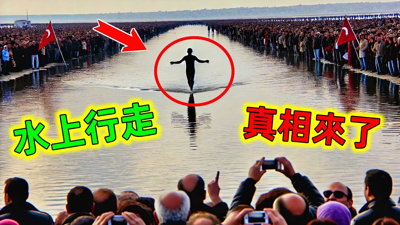 最強魔術揭秘：竟然能在水上行走！打破物理定律，網友：又學會一招