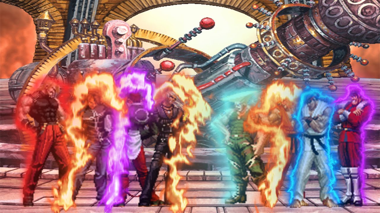 Team KOF VS. Team Street Fighter [REMAKE]
