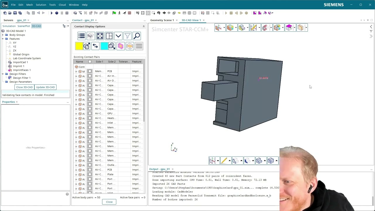 CFD Simulation Tutorial: Graphics Card Cooling | Heat transfer | Ventilation Interfaces