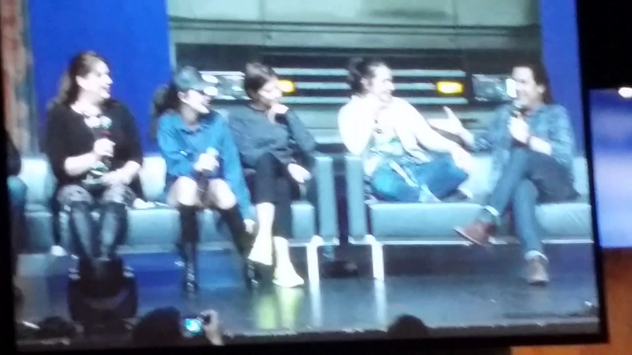 WSC ATLANTA 2016 Christian Serratos, Lauren Cohan, Alanna Masterson, Josh McDermott, Michael Cudlitz