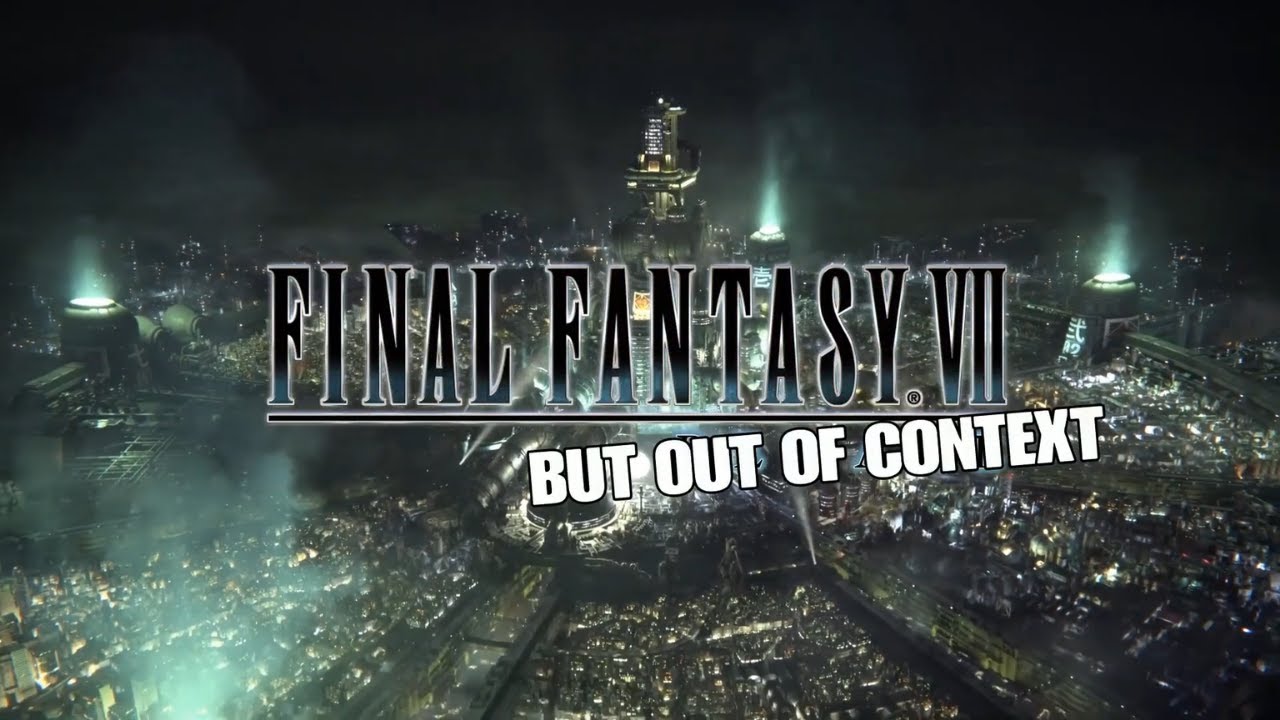 Final Fantasy VII Remake, но вне контекста