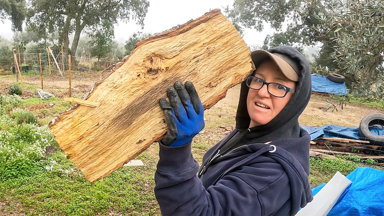 Off Grid Xmas Fun in Portugal - A Dodgy Door, Broken Saw & Firewood Woes