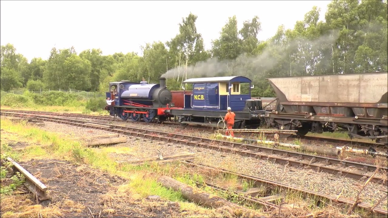 'Minerals & Merry Go Rounds' -Coal Train Day at Chasewater Railway: