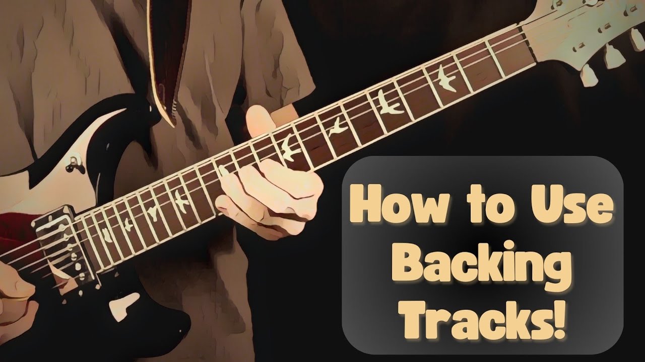 5 Steps to help you play with guitar backing tracks!