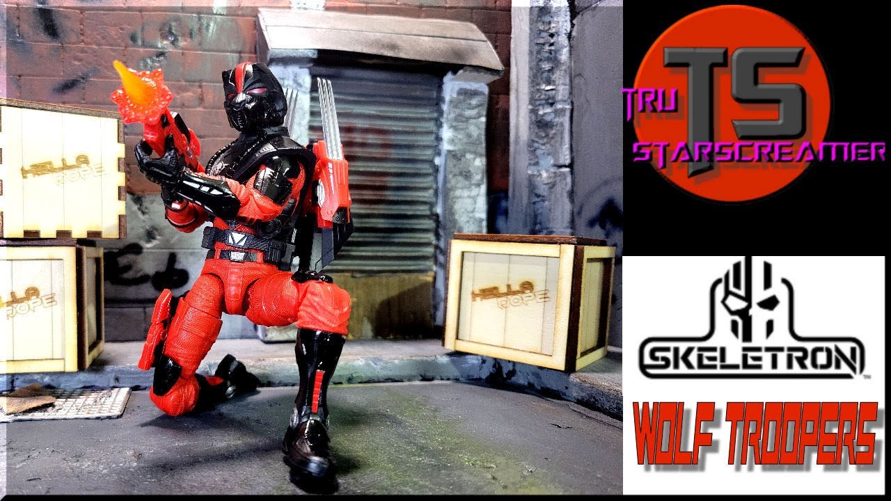 My new Rabbit hole? The Skeletron Red Shadows Wolf Troopers 1/12 scale action figure review!