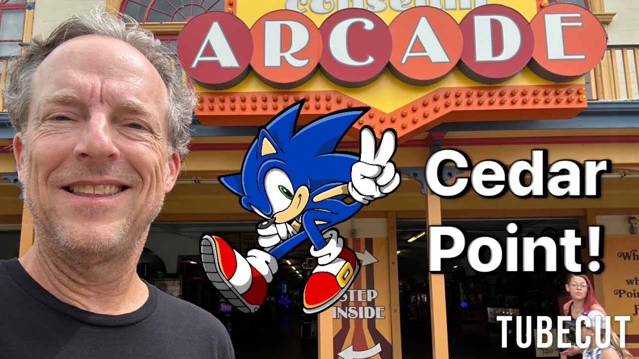 Обзор игровых автоматов в Cedar Point &mdash; Соник, Peanuts, американские горки и виды с колеса обозрения