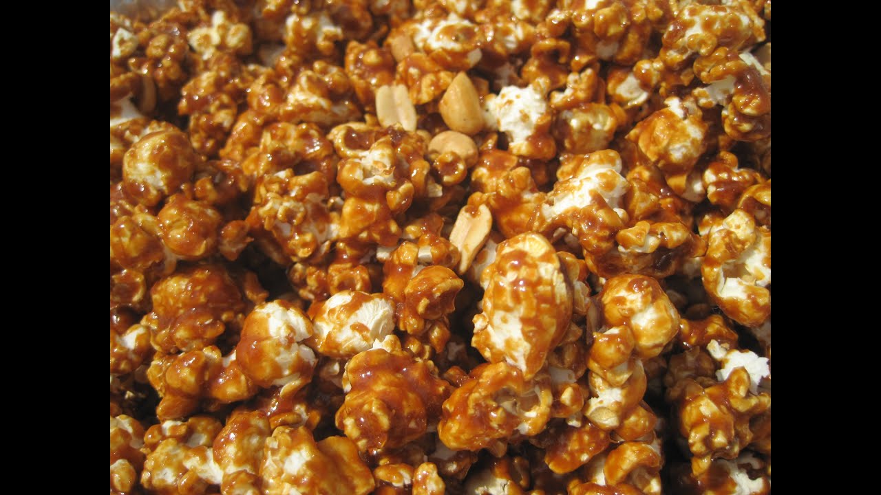 CARAMEL CORN - How to make Crunchy CARAMEL CORN Recipe