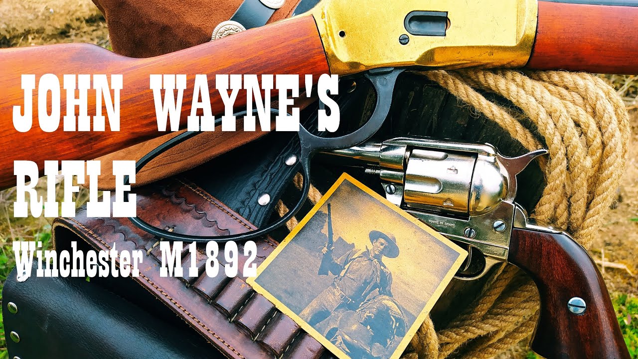 John Wayne's DUKE Rifle - Winchester M1892 Replica