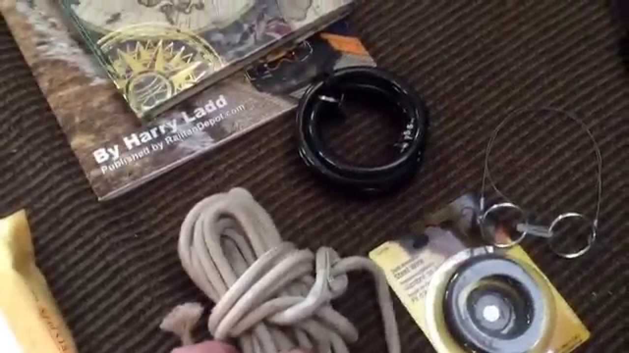 Train hoppers pack items