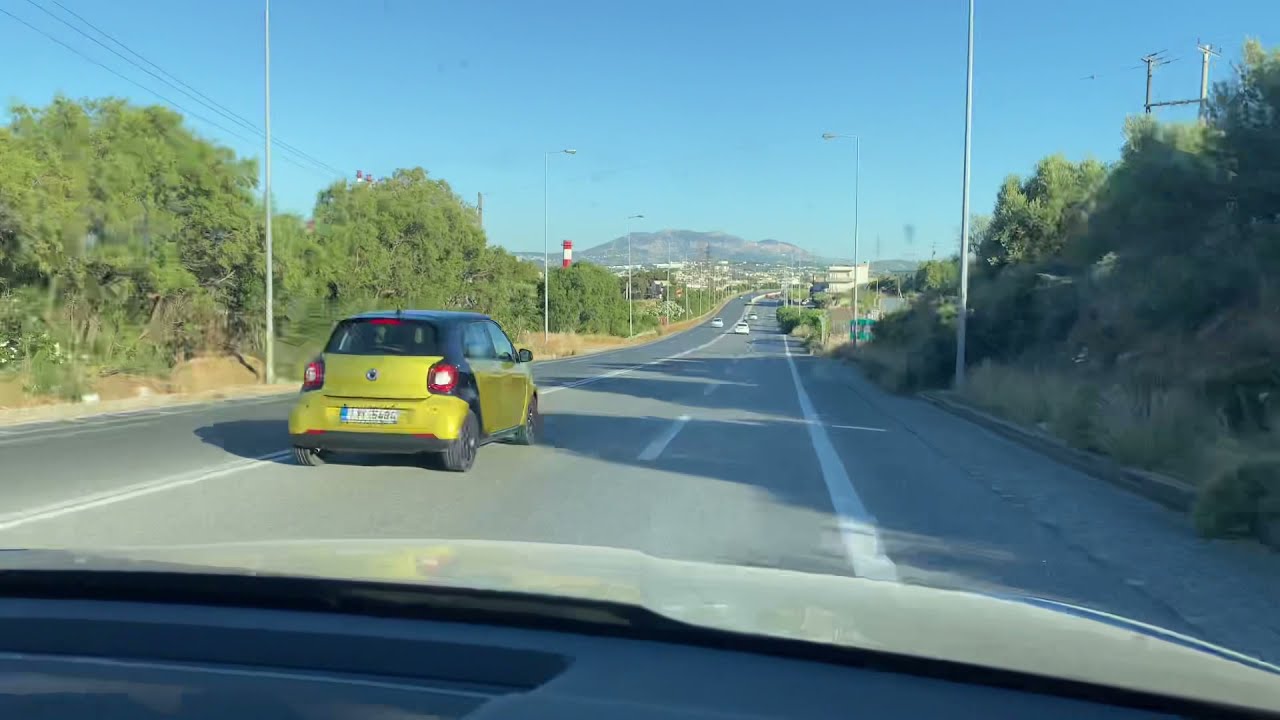 Αγία Πελαγία Ηράκλειο Διαδρομή Agia Pelagia Heraklion Route