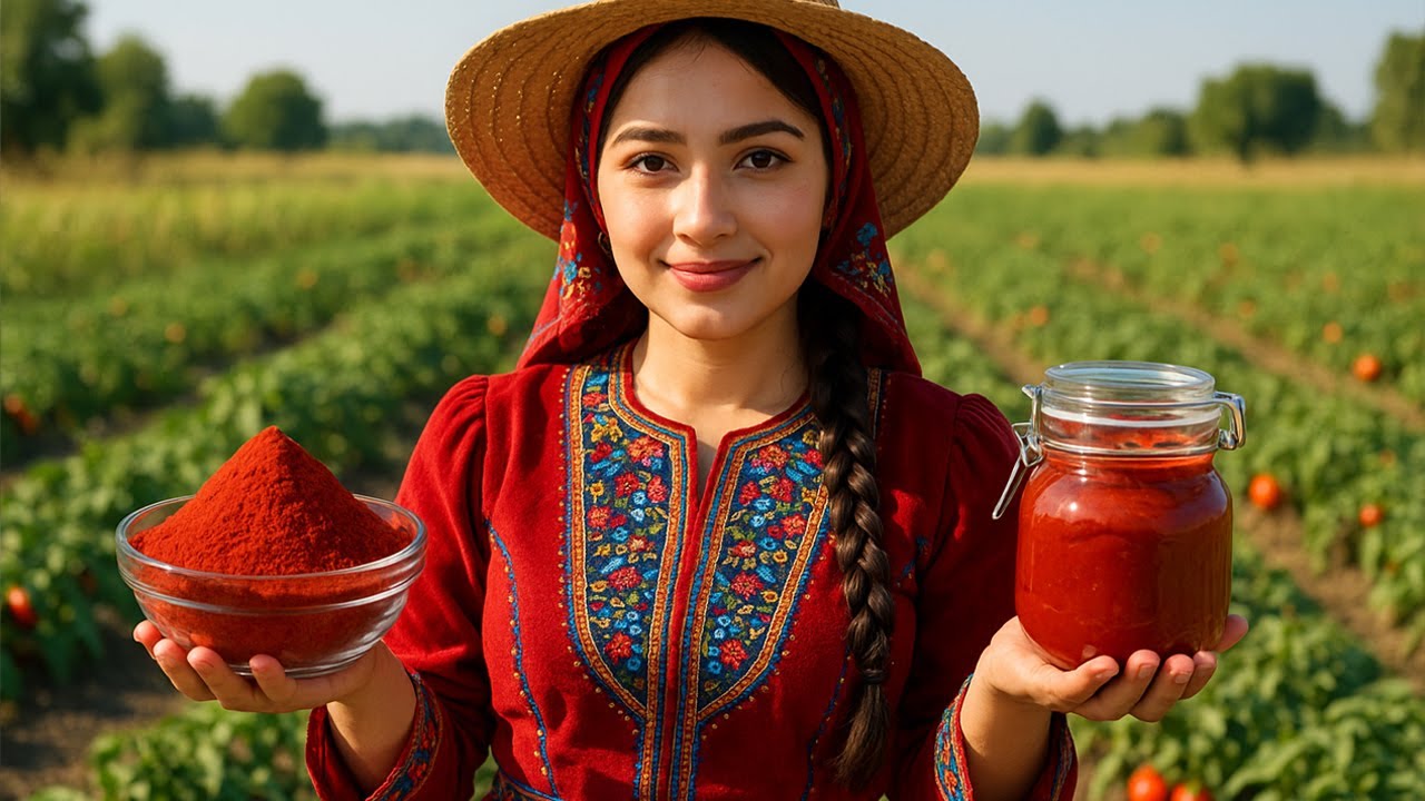 How to Make Tomato Powder Without Turning Dark 🍅 | Easy Homemade Paste Alternative