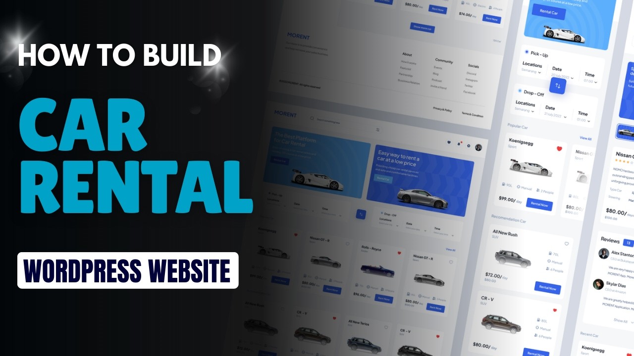 Complete Guide Build Car Rental Website WordPress 2026