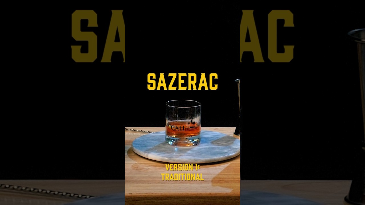 The Sazerac #cocktail  #recipe VERSION A: Traditional