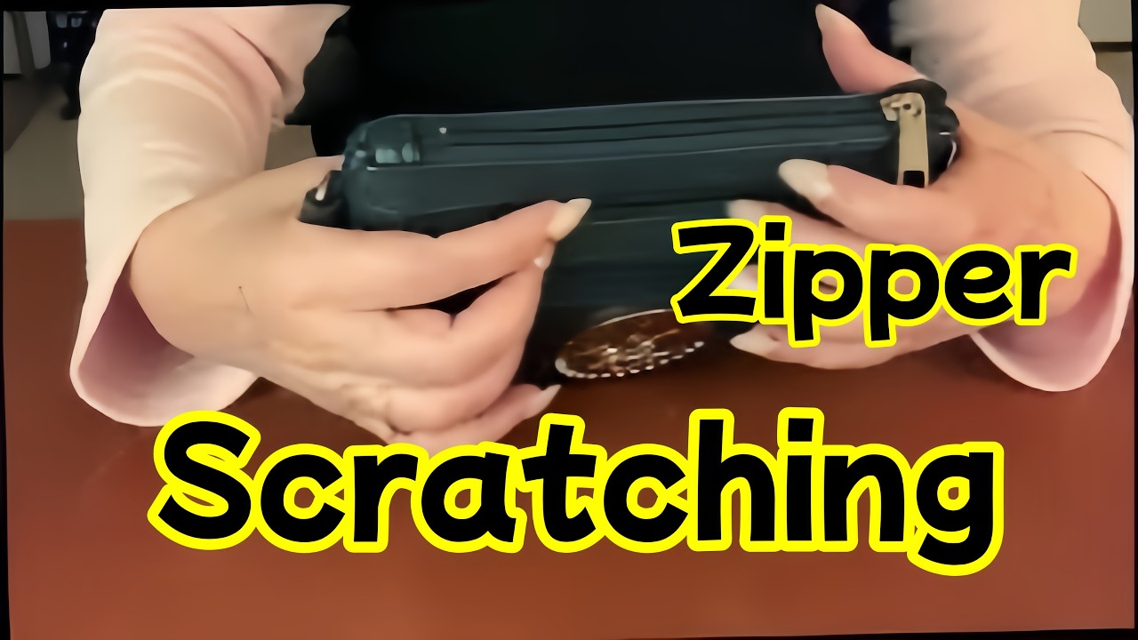 ASMR Zippers Scratches （No Talking）