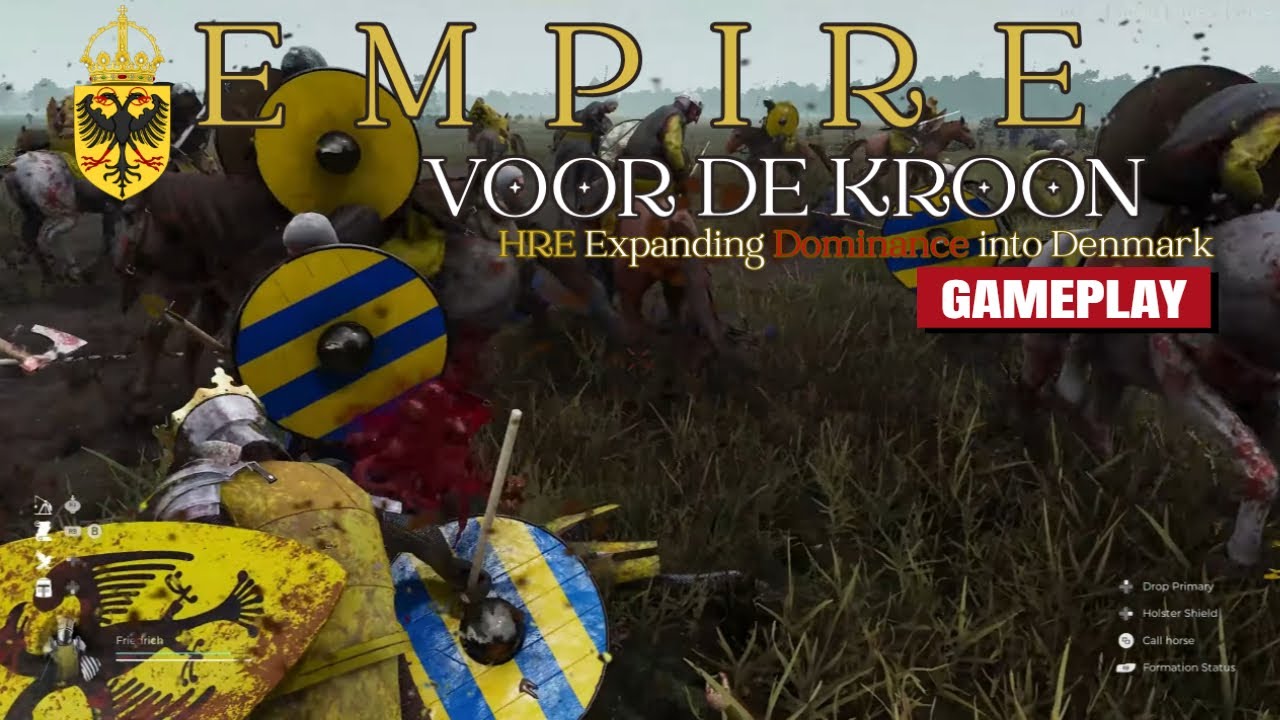 Voor De Kroon Gameplay: Holy Roman Empire Expands into Denmark &ndash; Can We Take the Peninsula or Fall?