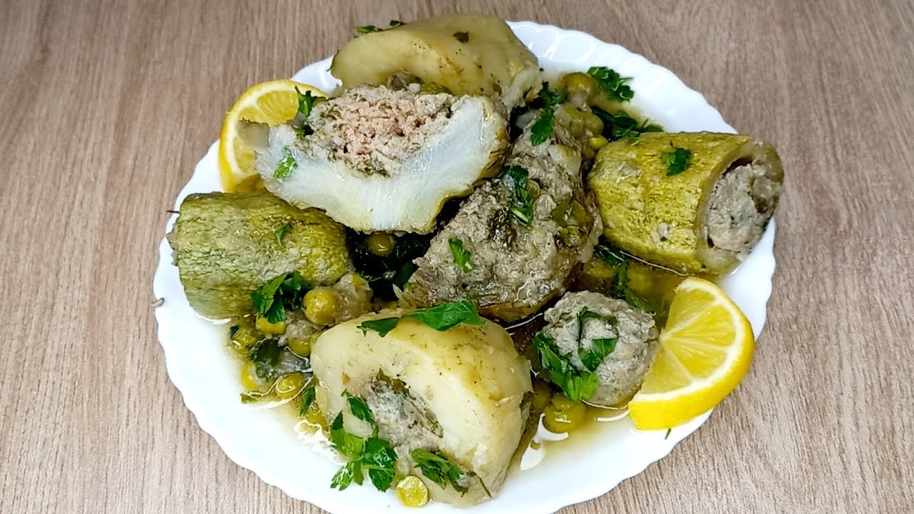 دولمة تقلدية بذوق مثالي😋اسرار تحضير دولمة الجزائرية100/100 🇩🇿