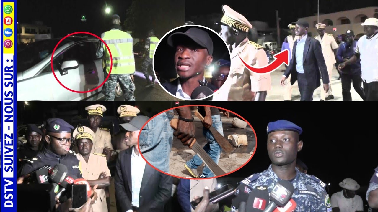 Ministre de l'intérieur Bamba Cissé à Touba - mbacke....