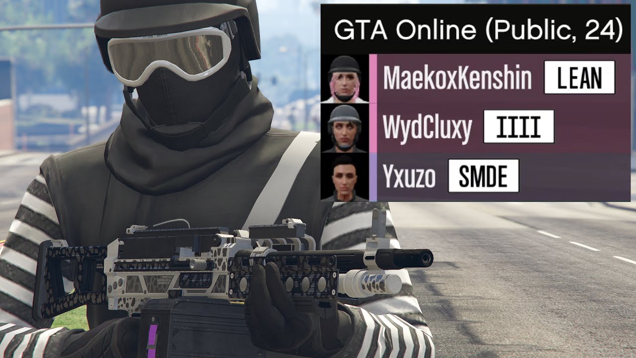 Унижение гангстеров GTA в общественном вестибюле