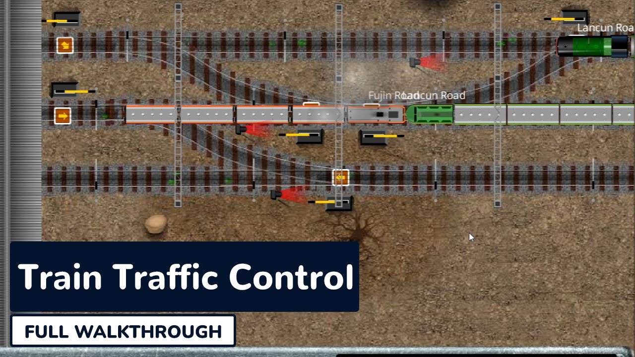 Train Traffic Control  - Full Game Walkthrough