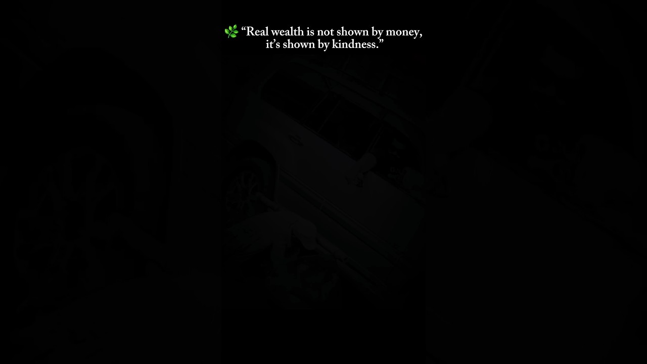 &ldquo;This Is What True Wealth Looks Like&hellip; 💸🕊️ #Motivation #Kindness #RealWealth&rdquo;
