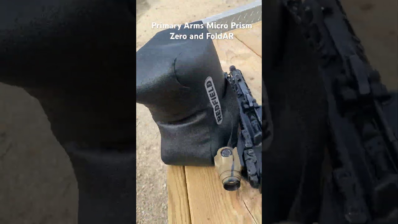 Zeroing: FoldAR and Primary Arms Micro Prism 