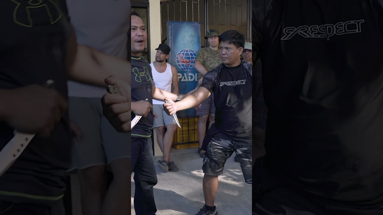 Филиппинская защита ножом смертоносна!