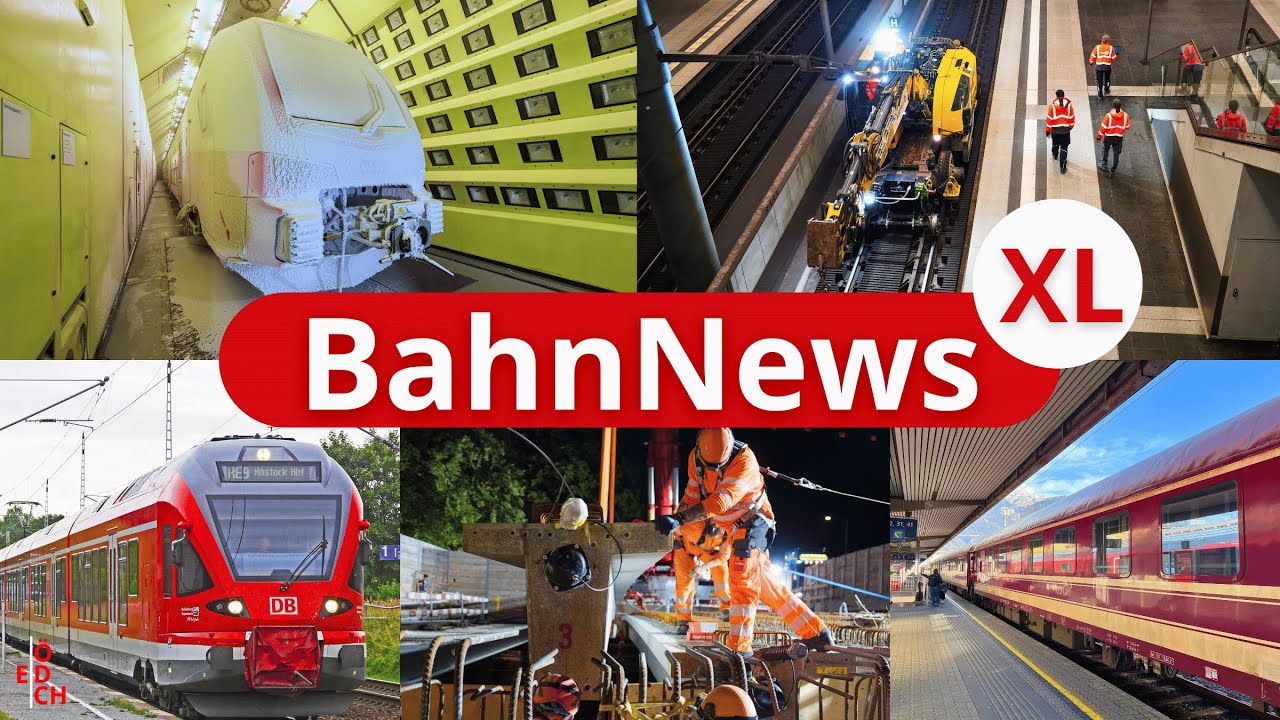 Zugunf&auml;lle, Ausbau Berlin Hbf., &Ouml;BB-Bonusprogramm, Einsparungen bei SBB Cargo uvm. | BahnNews