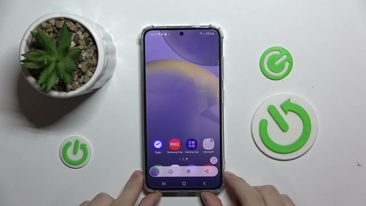 Samsung Galaxy S24 - Jak robić zrzuty ekranu - W prosty sposób