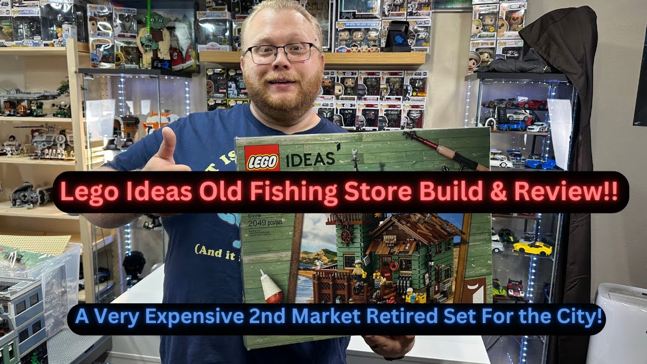 Lego Ideas: Старый рыболовный магазин!! Идея № 18 (Строительство самого дорогого здания для Lego ...