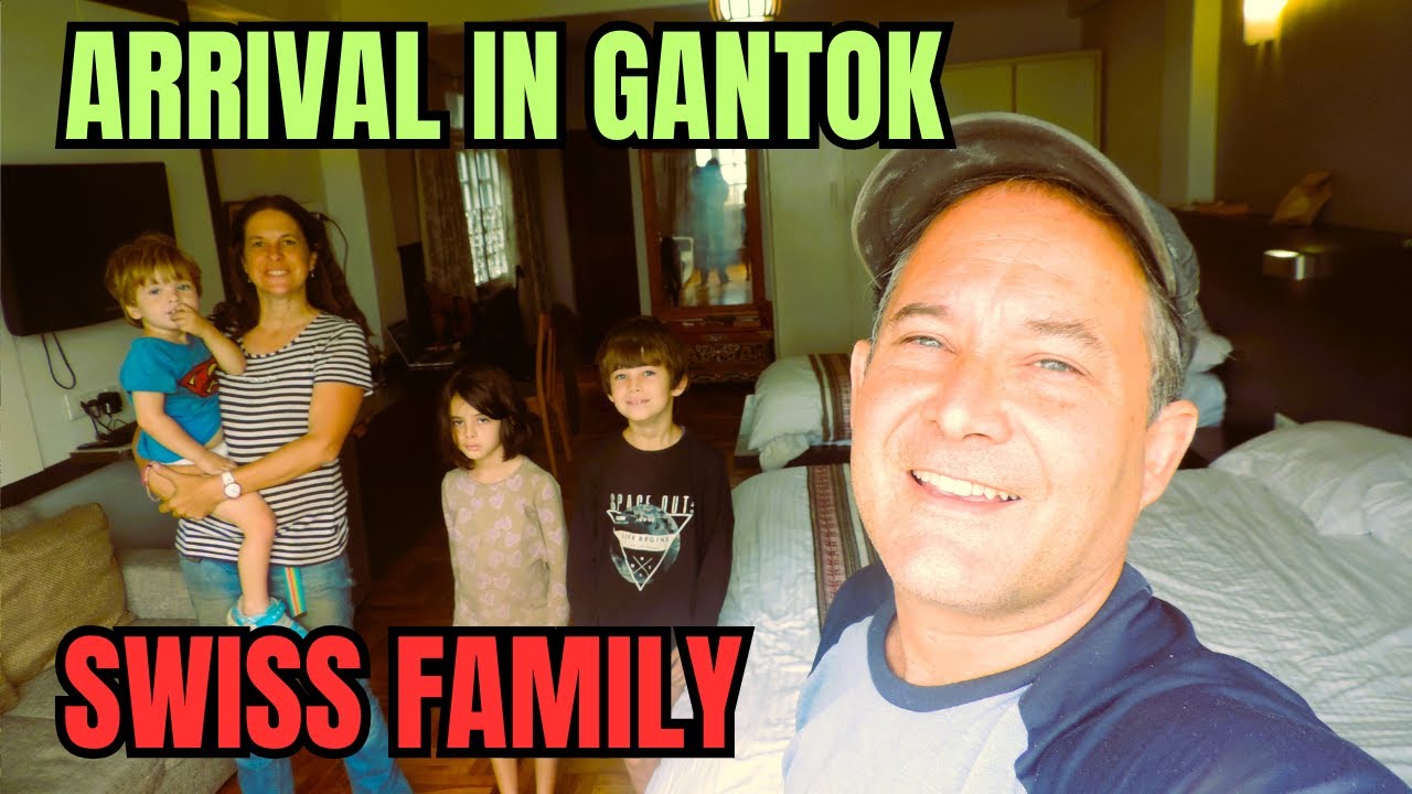 Swiss Family Arrives In The HEART Of GANGTOK, SIKKIM 🇮🇳 विदेशीहरू सिक्किम घुम्छन्