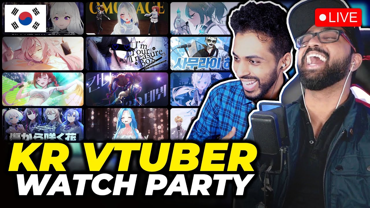 Korean VTuber Watch Party! Reacting to KR VTuber Songs! #3 (ISEGYE IDOL 이세계아이돌, STELLIVE 스텔라이브 etc!)